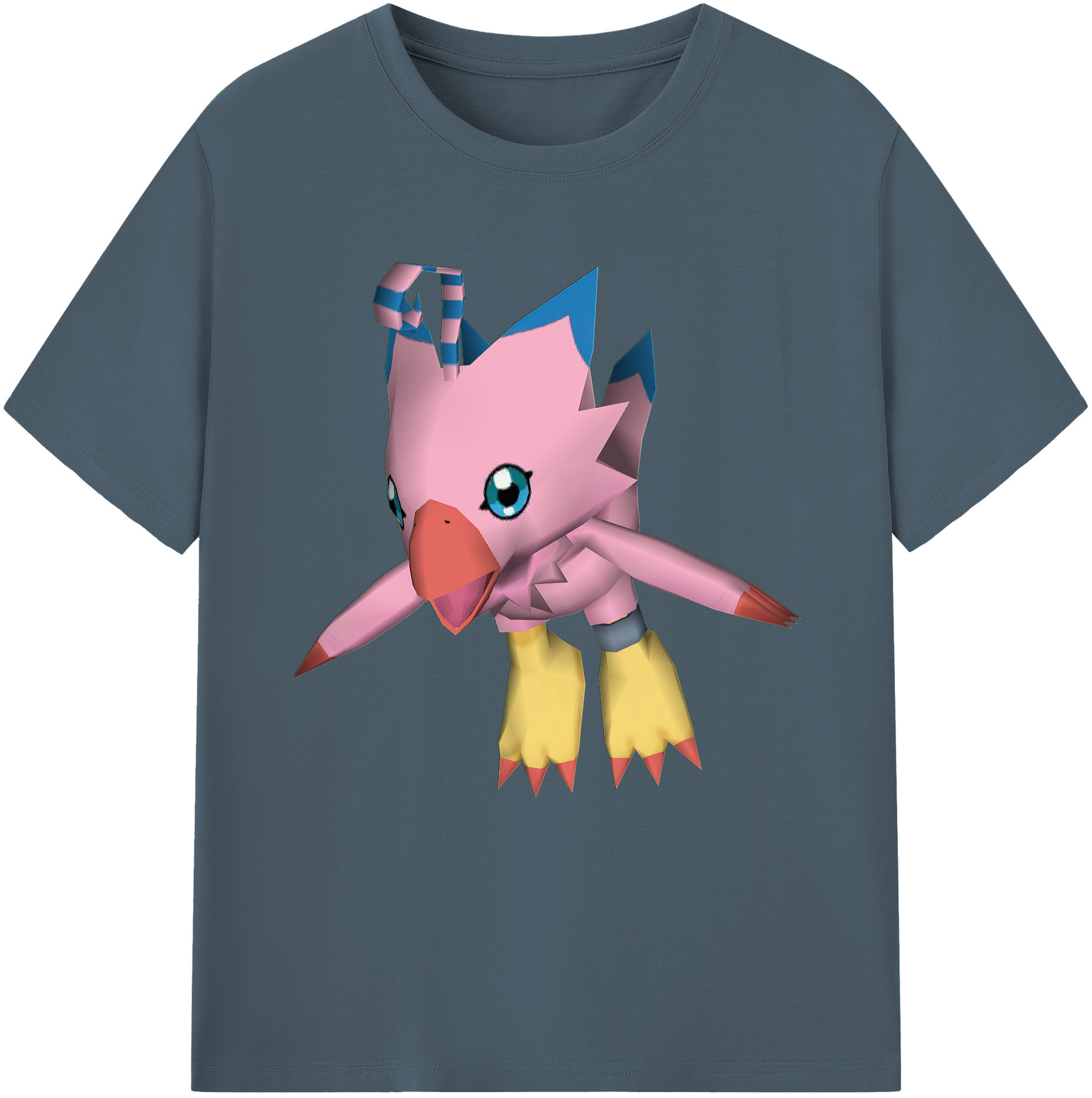 （画像用） Digimon デジタルモンスター/デジモン 綿100％半袖Tシャツ（フロントプリント）